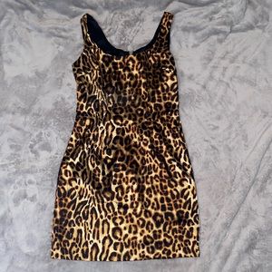 cheetah dress